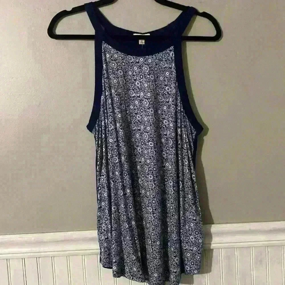 Mason & Belle Pearl Halter Neck Knit Tank Top